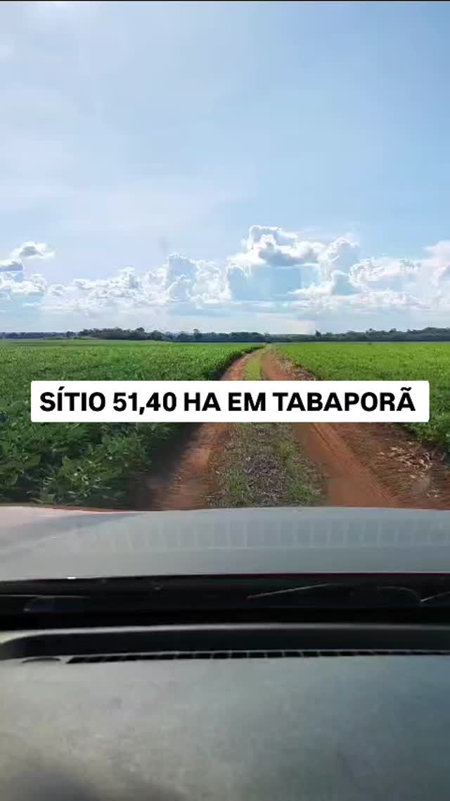 🌾 Sítio 51,40 hectares em Tabaporã MT

✔️ 45,00 hectares produtivos – arrendado e com plantio de soja há mais de 8 anos.
🚧 Frente para o asfalto – acesso fácil o ano todo!

🔹 Contendo:
🌱 APP – Área de Preservação Permanente
⚡ Energia
💧 Córrego
🏠 Casa de madeira simples a finalizar
🚿 Poço Artesiano
🧊 Caixa d’água de 1.000 Lts
📜 Escritura, GEO e CAR em dia
📌 Apenas 117 km de Sinop - MT

💰 Valor: R$ 3.300.000,00
🙉 Escuta proposta!
🚛 Aceita caminhão, veículos e imóveis sob avaliação
📄 Estuda proposta para plano safra

Fale com Vanderlei:
📱 (66) 99601-5013

#imoveis #sitios #fazendas #lavoura #soja #milho #tabaporã #arinosnegocios